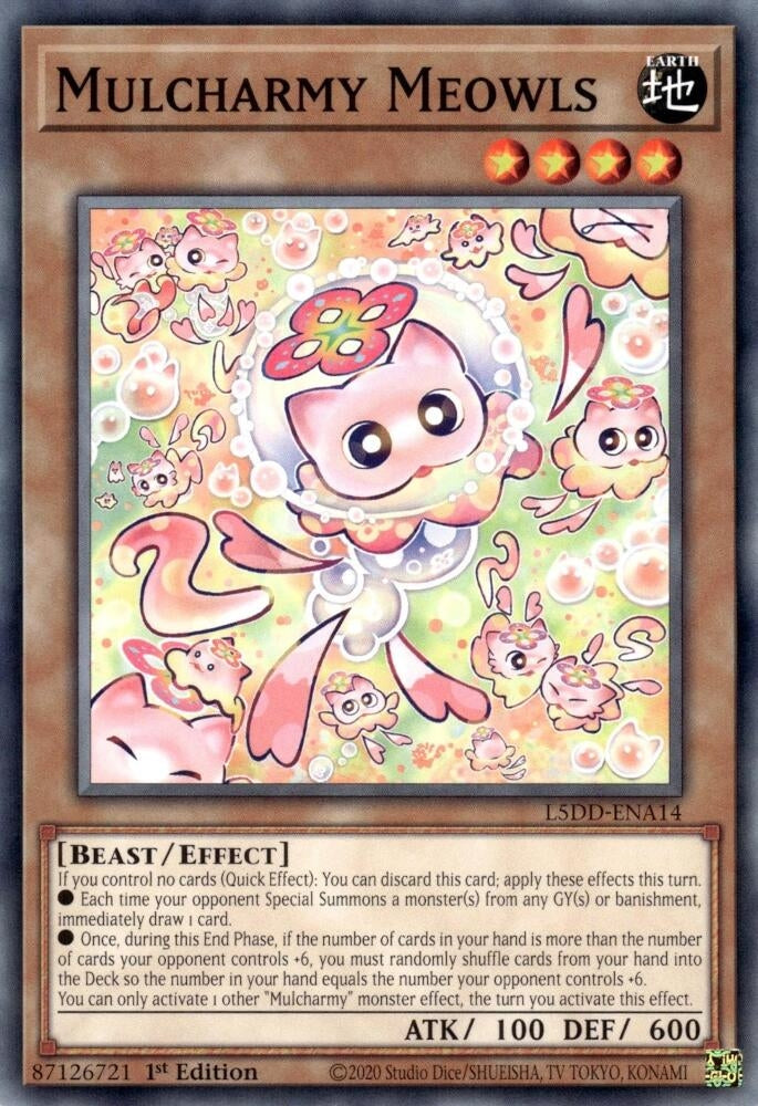Image for Mulcharmy Meowls (L5DD-ENA14) (L5DD) - YuGiOh