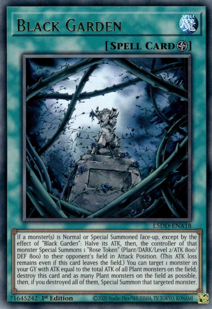 Image for Black Garden (Ultra Rare) (L5DD-ENA18) (L5DD) - YuGiOh