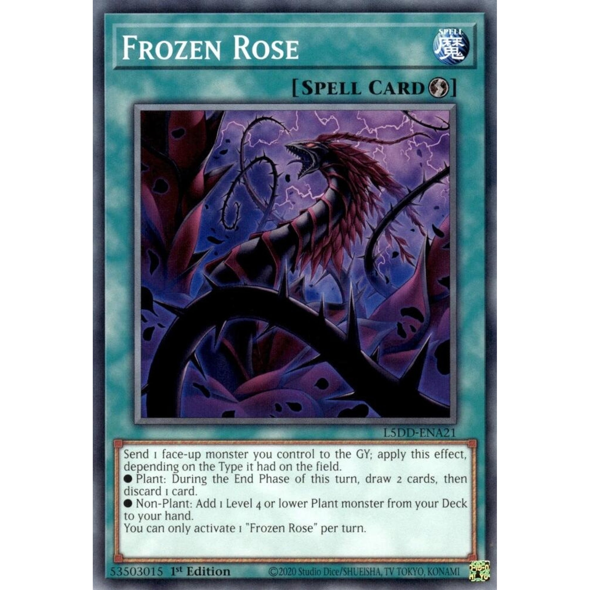 Image for Frozen Rose (L5DD-ENA21) (L5DD) - YuGiOh