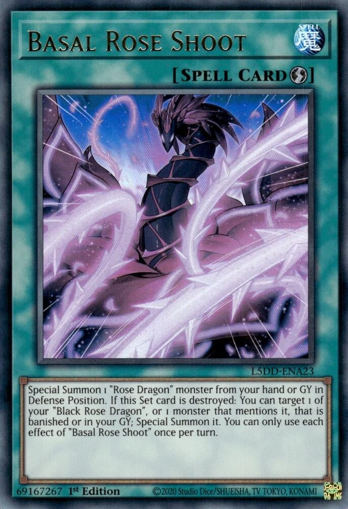 Image for Basal Rose Shoot (Ultra Rare) (L5DD-ENA23) (L5DD) - YuGiOh