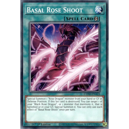 Image for Basal Rose Shoot (L5DD-ENA23) (L5DD) - YuGiOh