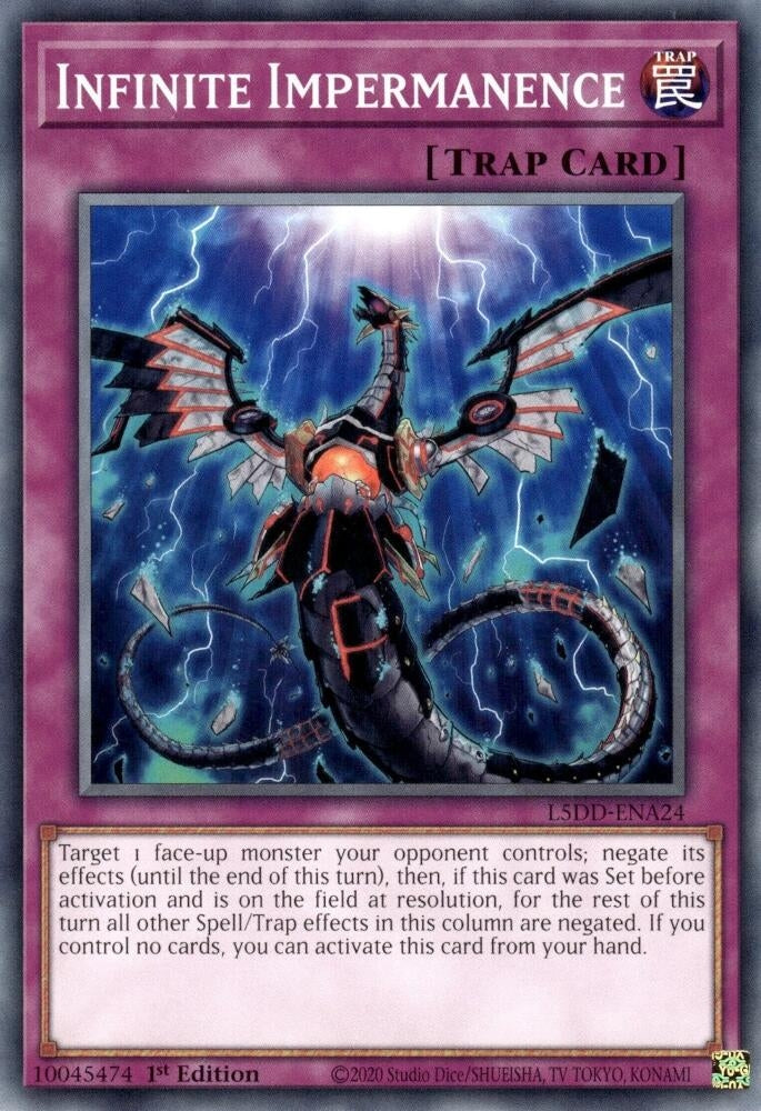 Image for Infinite Impermanence (L5DD-ENA24) (L5DD) - YuGiOh