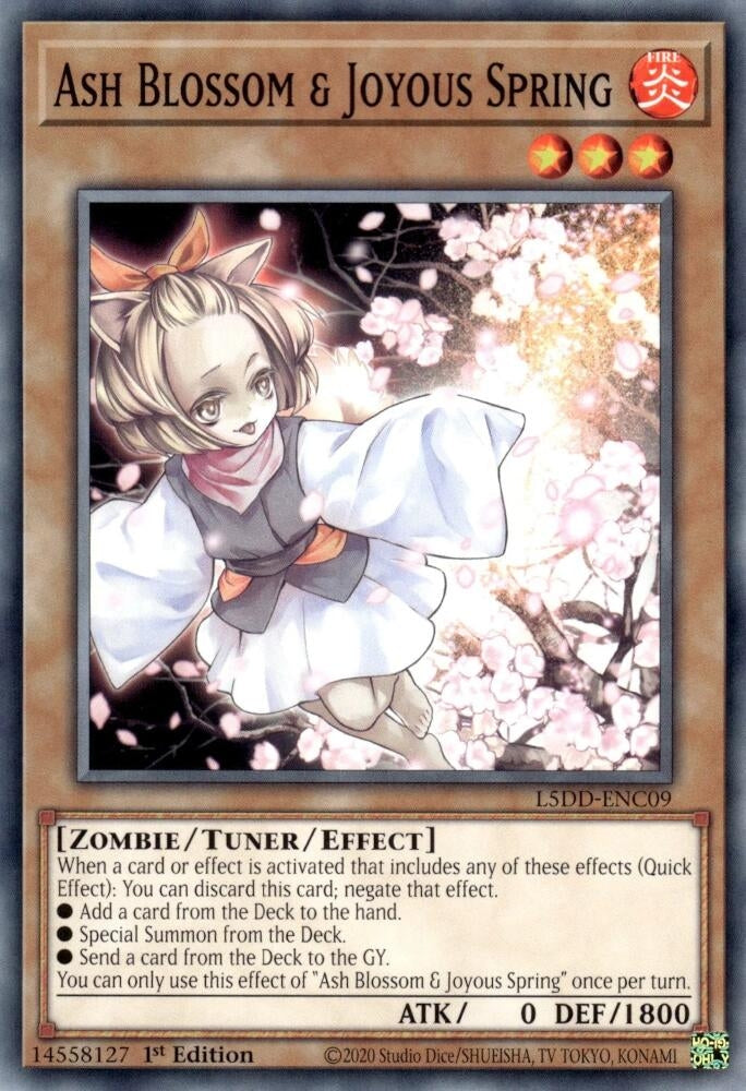 Image for Ash Blossom & Joyous Spring (L5DD-ENC09) (L5DD-ENC09) (L5DD) - YuGiOh