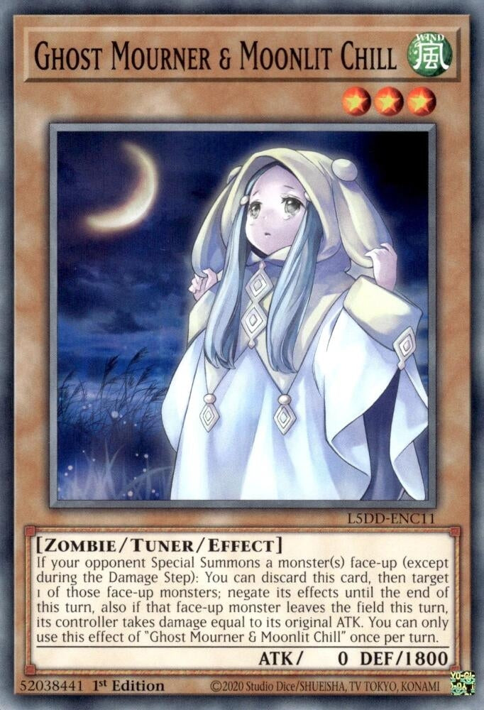 Image for Ghost Mourner & Moonlit Chill (L5DD-ENC11) (L5DD) - YuGiOh