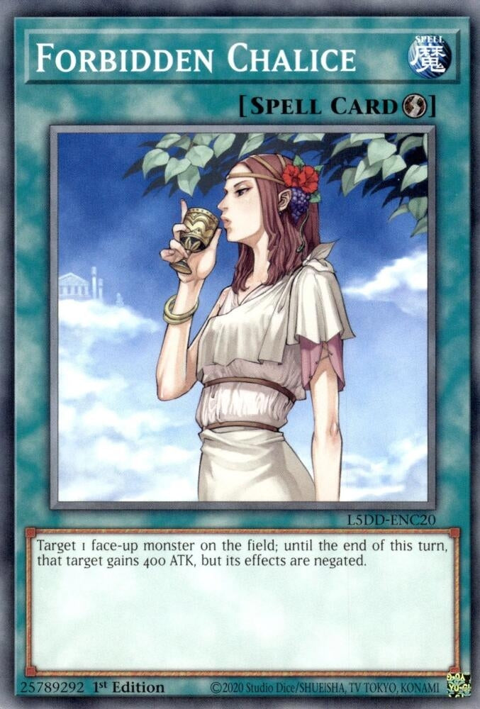 Image for Forbidden Chalice (L5DD-ENC20) (L5DD) - YuGiOh