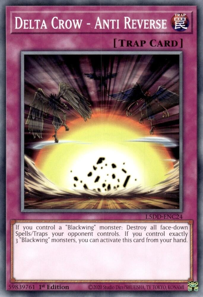 Image for Delta Crow - Anti Reverse (L5DD-ENC24) (L5DD) - YuGiOh