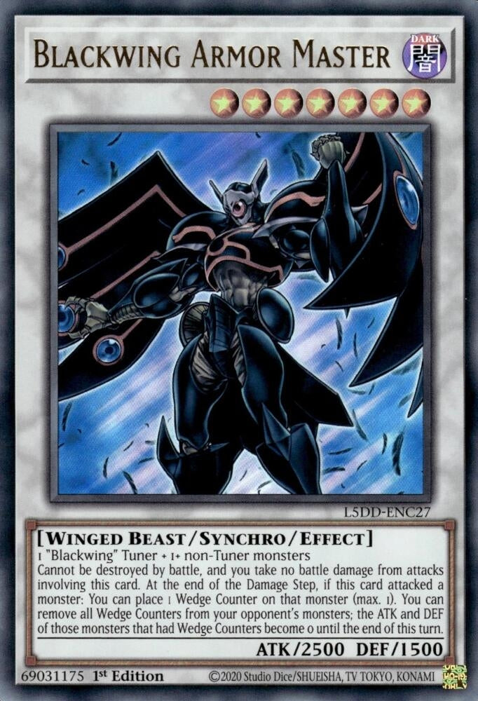Image for Blackwing Armor Master (L5DD-ENC27) (L5DD) - YuGiOh
