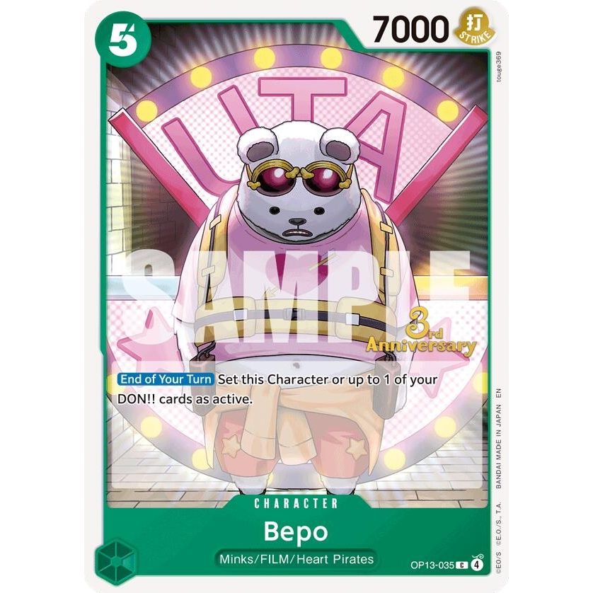 Image for Bepo (OP13-035) (OP13 ANN) - One Piece Card Game