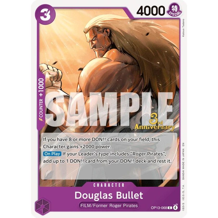Image for Douglas Bullet (OP13-068) (OP13 ANN) - One Piece Card Game