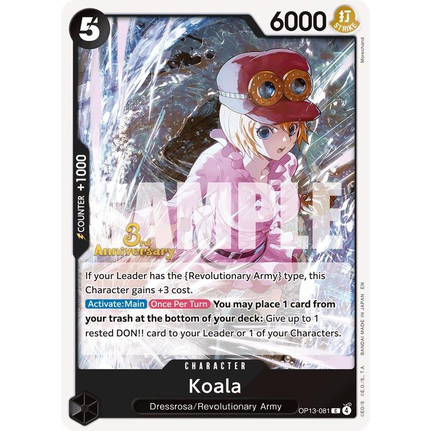 Image for Koala (OP13-081) (OP13 ANN) - One Piece Card Game