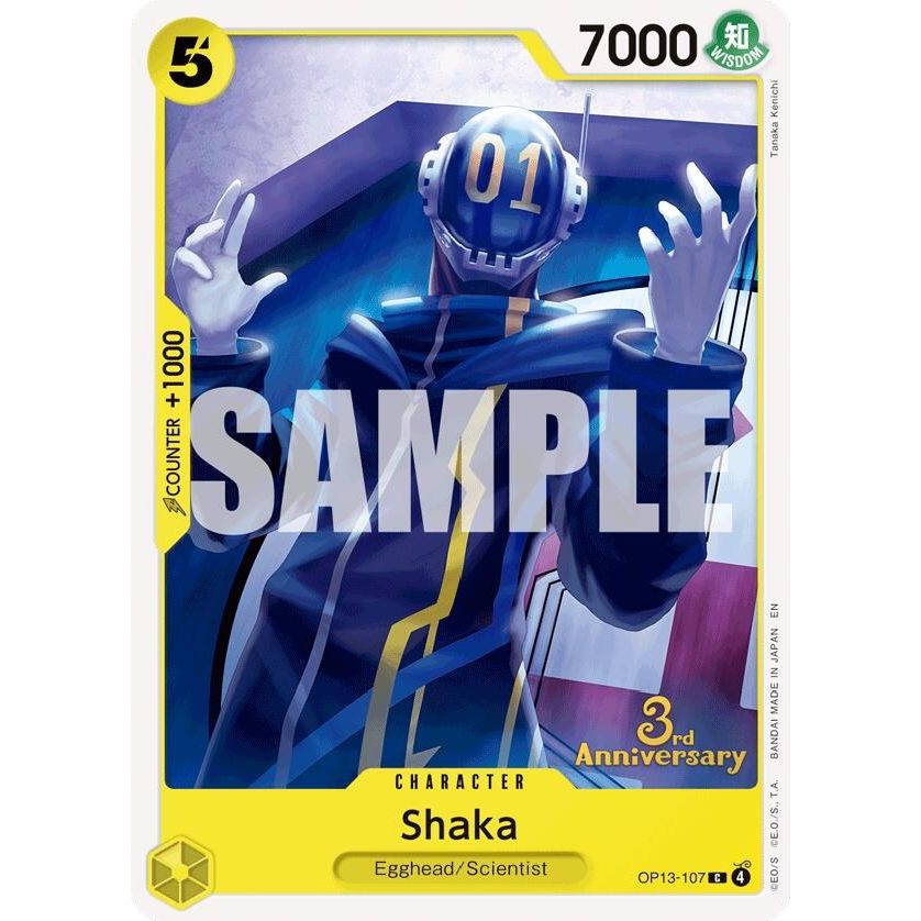 Image for Shaka (OP13-107) (OP13 ANN) - One Piece Card Game