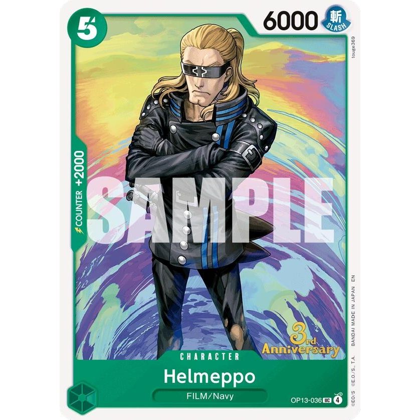Image for Helmeppo (OP13-036) (OP13 ANN) - One Piece Card Game
