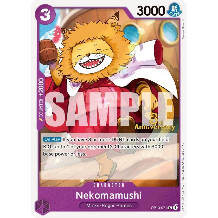 Image for Nekomamushi (OP13-071) (OP13 ANN) - One Piece Card Game