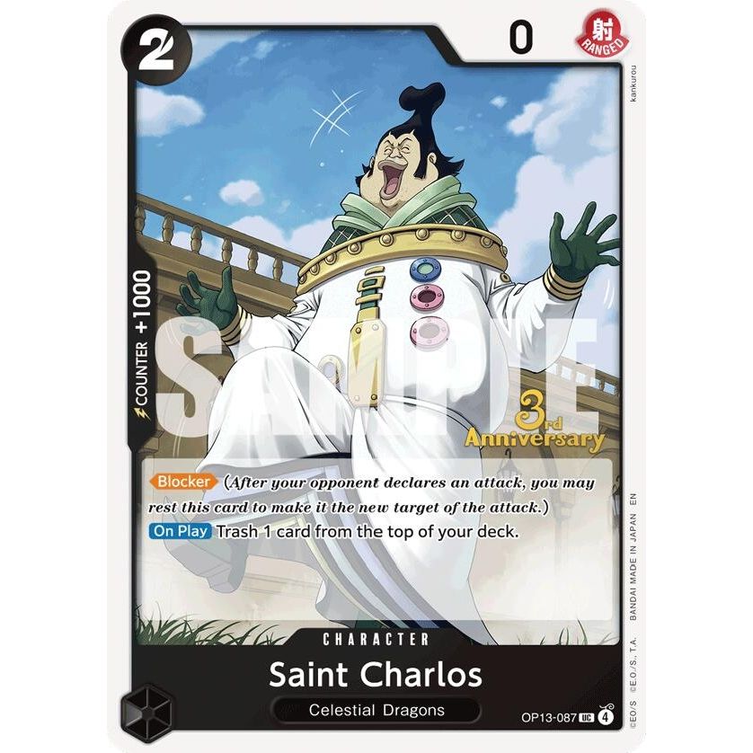 Image for Saint Charlos (OP13-087) (OP13 ANN) - One Piece Card Game