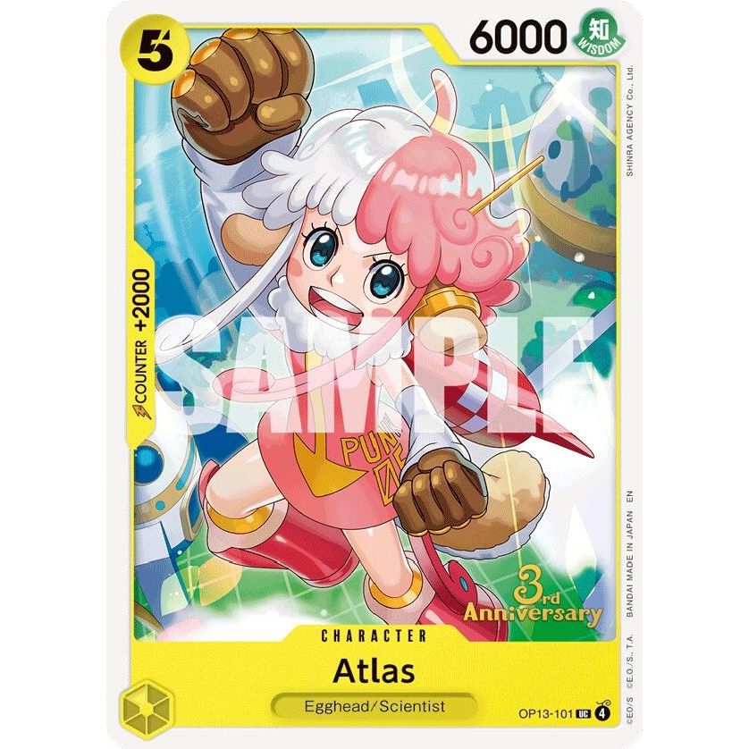 Image for Atlas (OP13-101) (OP13 ANN) - One Piece Card Game