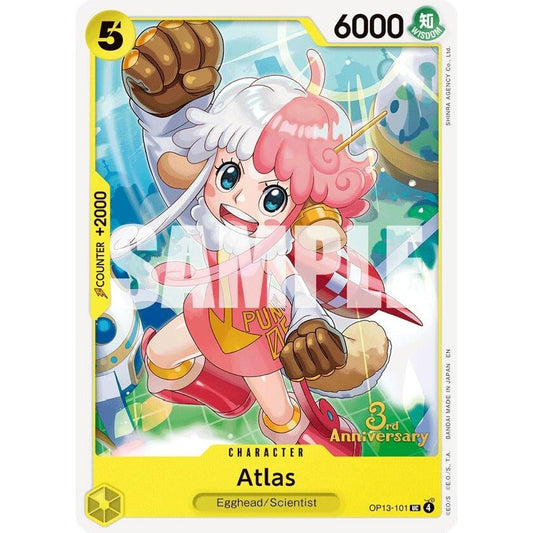Image for Atlas (OP13-101) (OP13 ANN) - One Piece Card Game