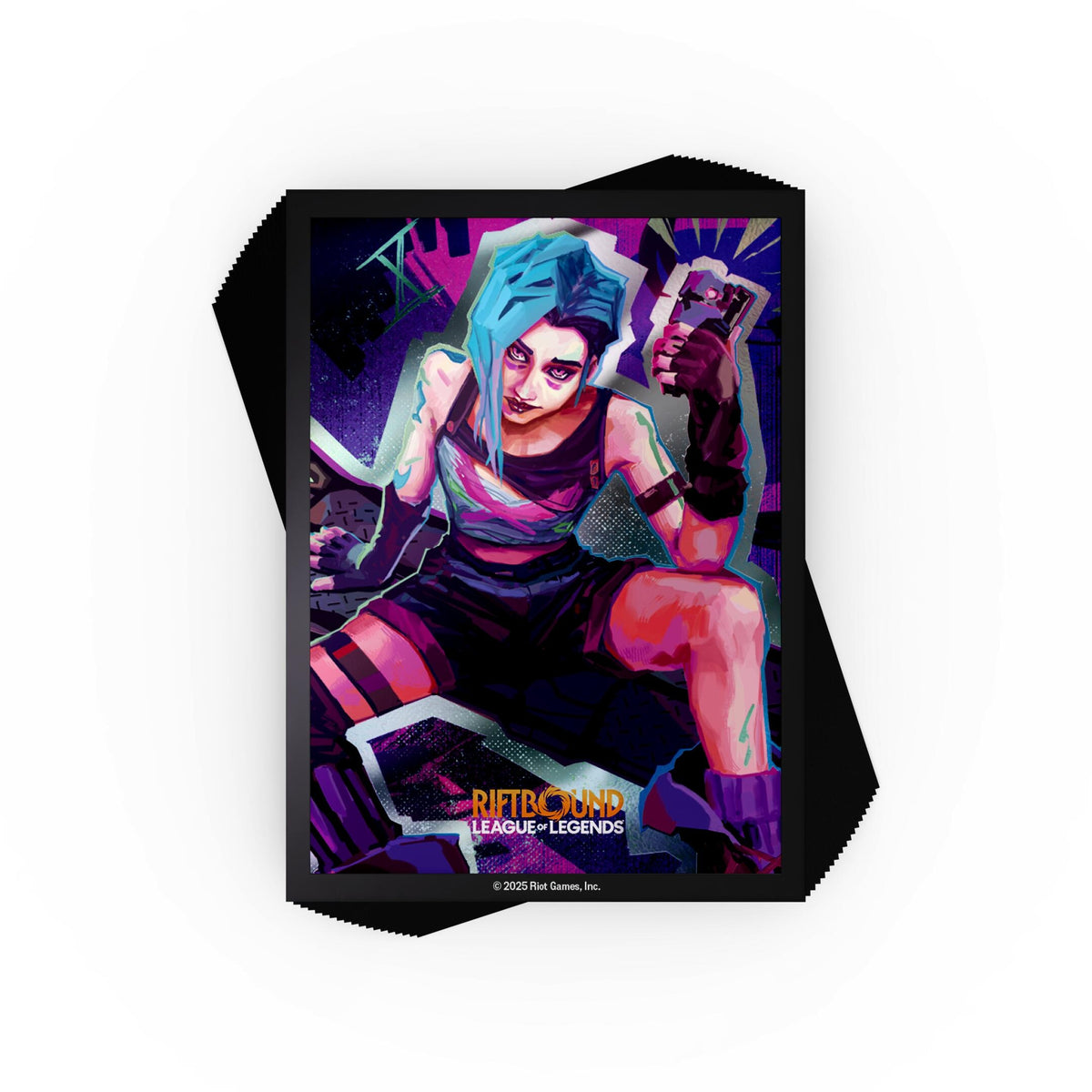 Image for Riftbound: League of Legends Sleeves - Jinx - Card Sleeves