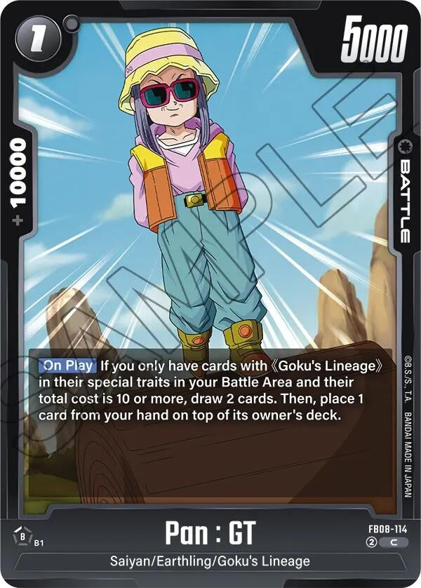 Image for Pan : GT - FB08-114 (FB08-114) (FB08) - Dragon Ball Super: Fusion World