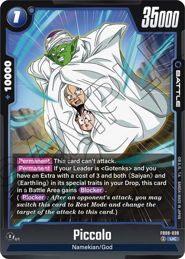 Image for Piccolo - FB08-039 (FB08-039) (FB08) - Dragon Ball Super: Fusion World
