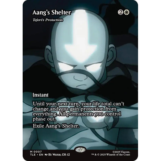 Aang's Shelter - Teferi's Protection (Borderless) (7) (TLE)