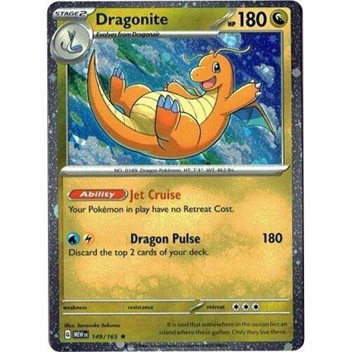 Image for Dragonite 149/165 (Cosmos Holo) (149/165) (MCAP) - Pokemon