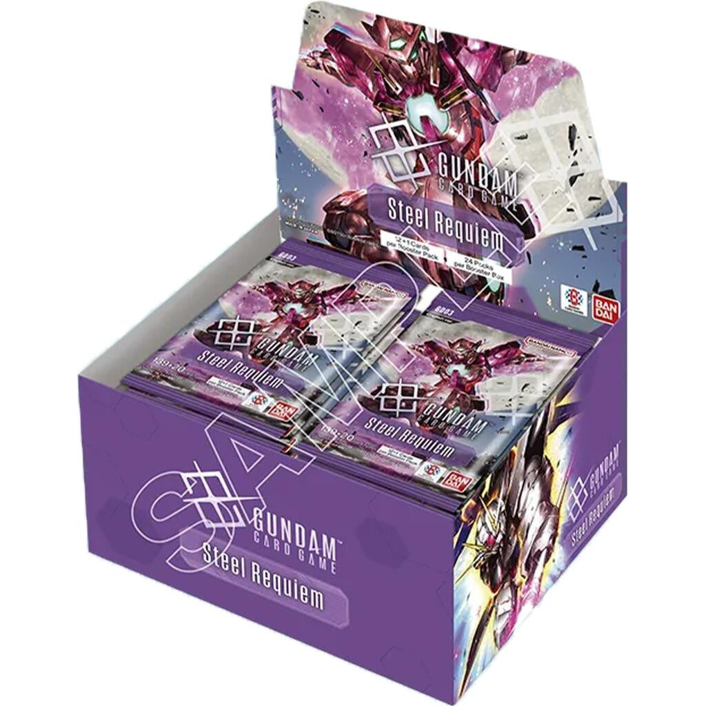 Image for Steel Requiem Booster Box - Gundam Card Game