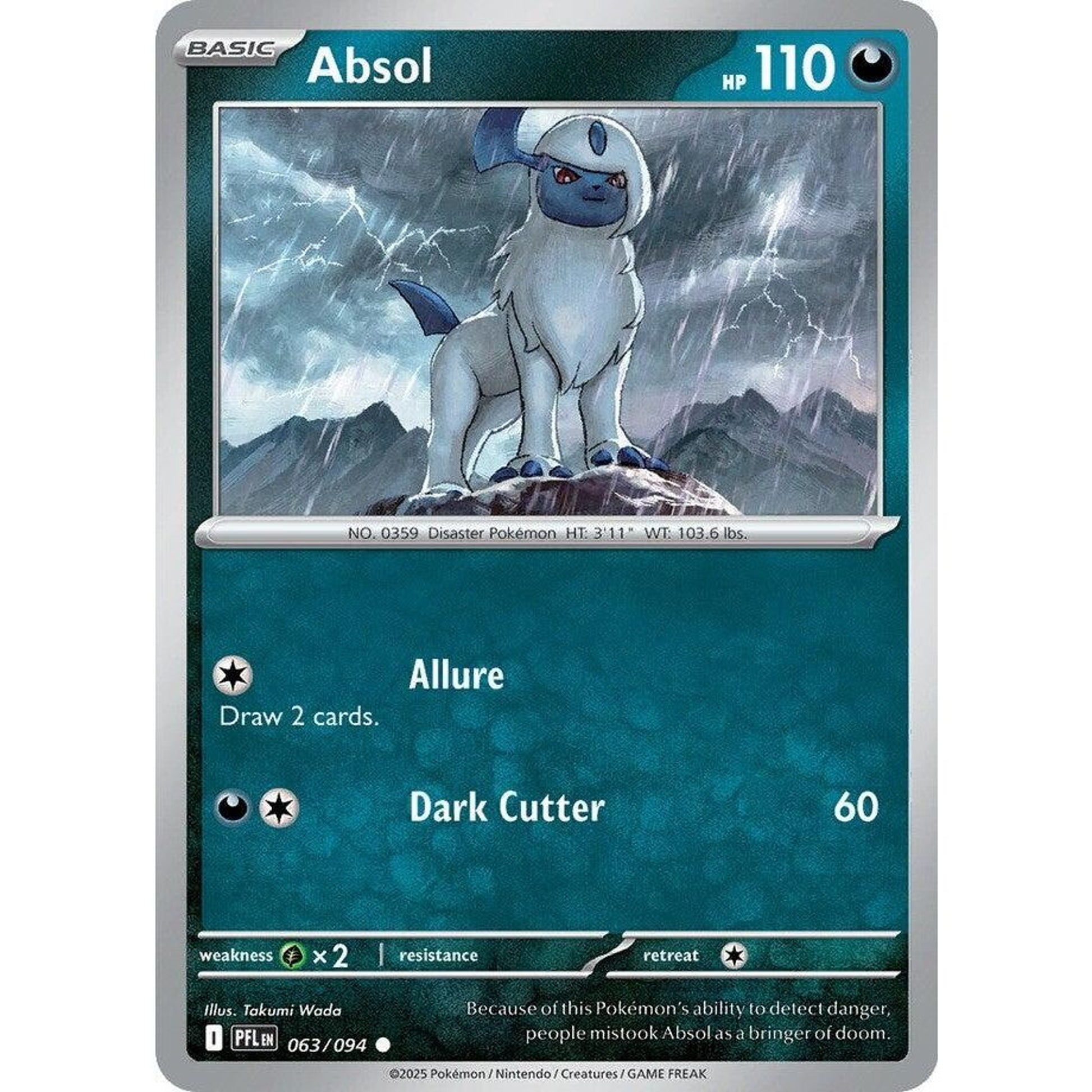 Image for Absol (063/094) (PFL) - Pokemon