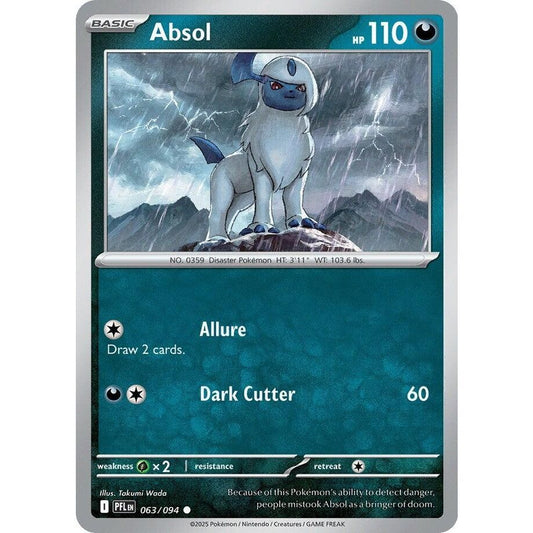 Image for Absol (063/094) (PFL) - Pokemon