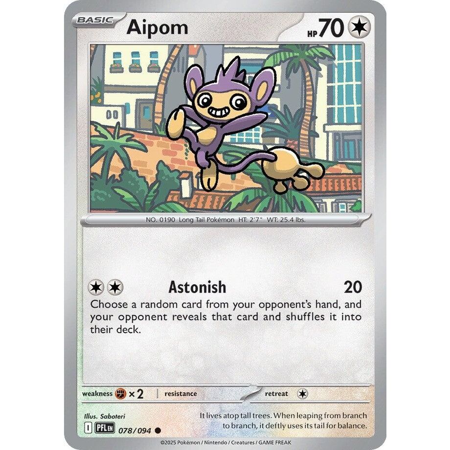 Image for Aipom (078/094) (PFL) - Pokemon