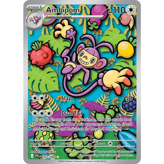 Image for Ambipom (107/094) (PFL) - Pokemon