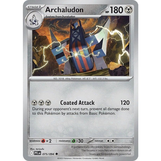 Image for Archaludon (075/094) (PFL) - Pokemon
