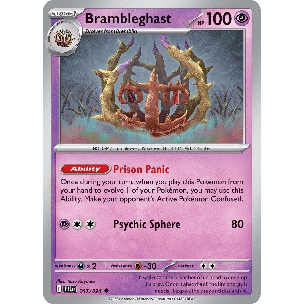 Image for Brambleghast (047/094) (PFL) - Pokemon