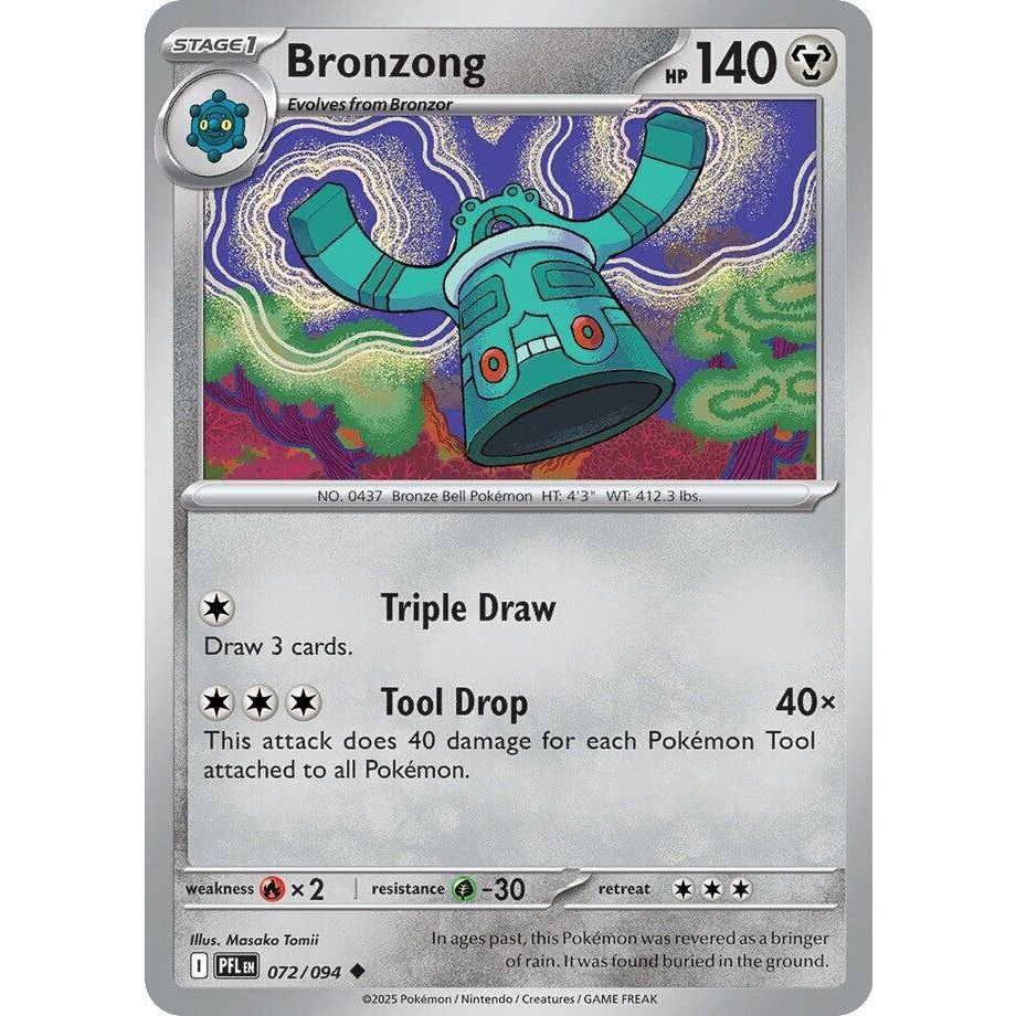 Image for Bronzong (072/094) (PFL) - Pokemon