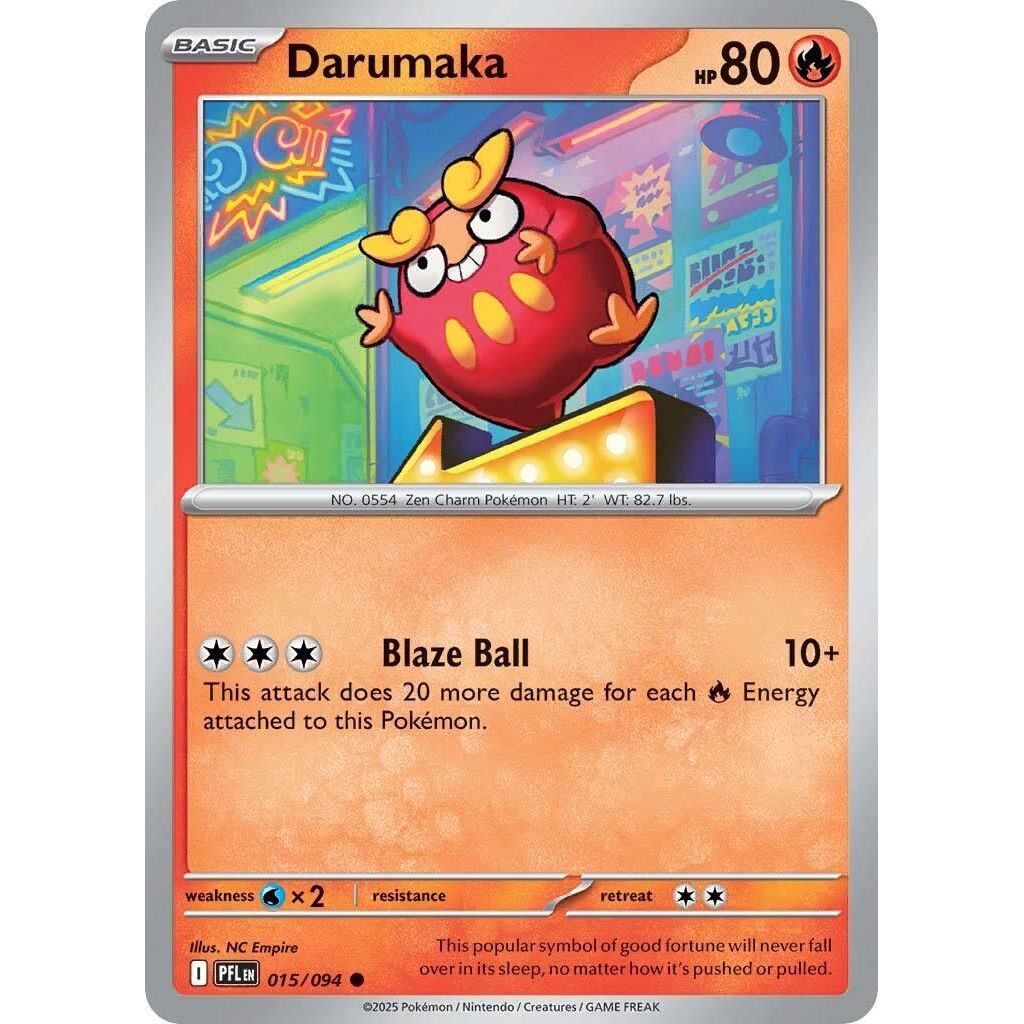 Image for Darumaka (015/094) (PFL) - Pokemon