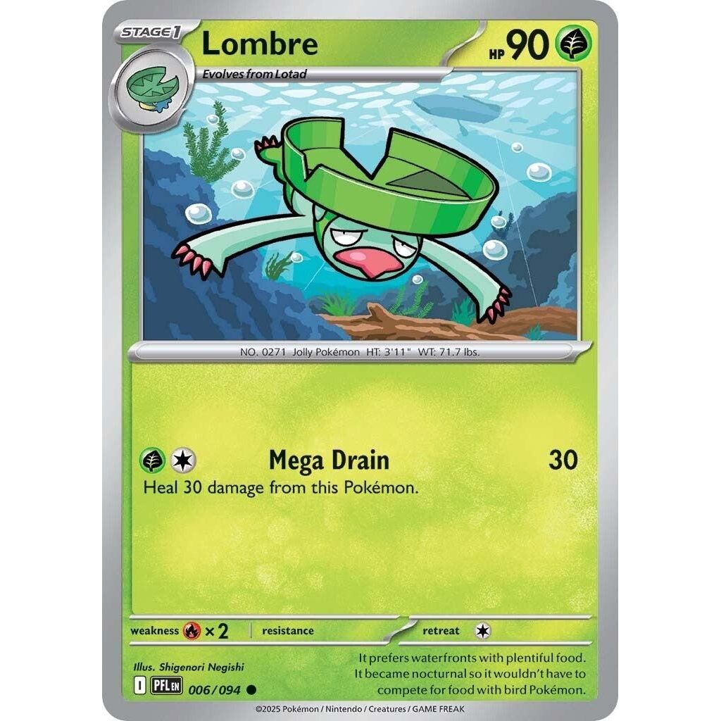 Image for Lombre (006/094) (PFL) - Pokemon