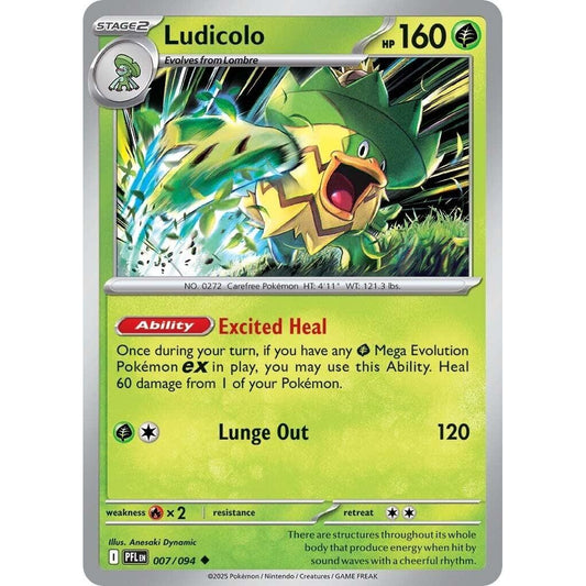 Image for Ludicolo (007/094) (PFL) - Pokemon