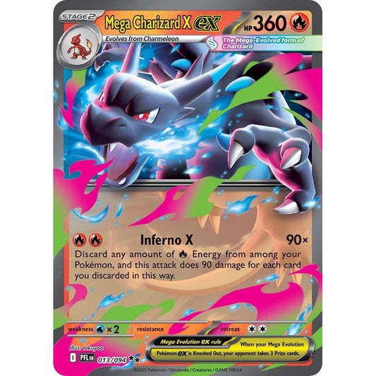 Image for Mega Charizard X ex (013/094) (PFL) - Pokemon