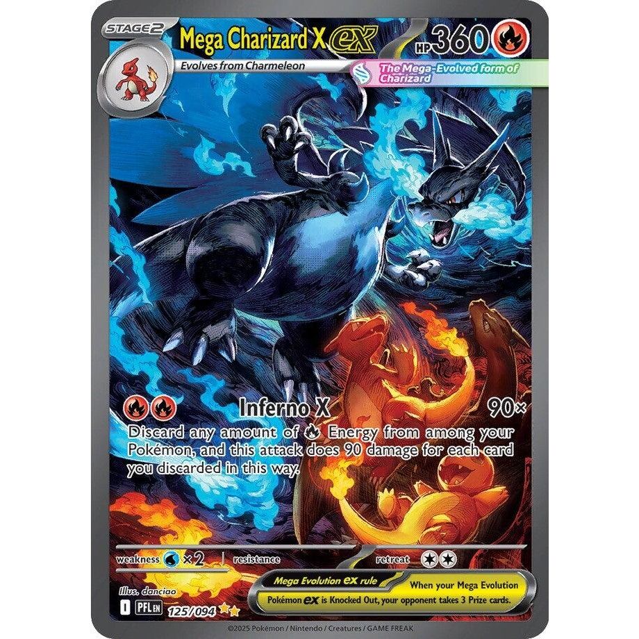 Image for Mega Charizard X ex (125/094) (PFL) - Pokemon