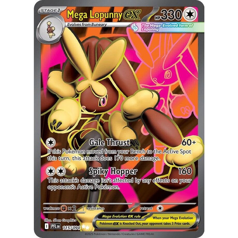Image for Mega Lopunny ex (115/094) (PFL) - Pokemon