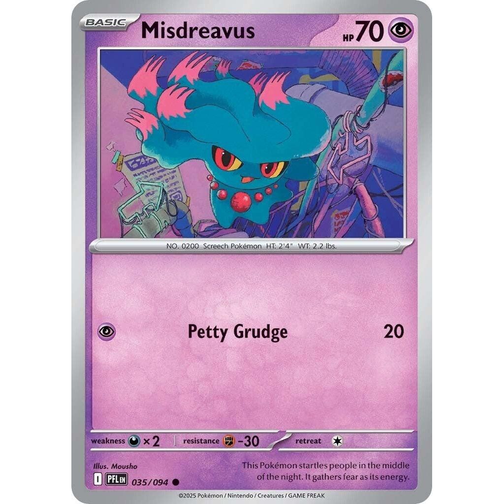 Image for Misdreavus (035/094) (PFL) - Pokemon