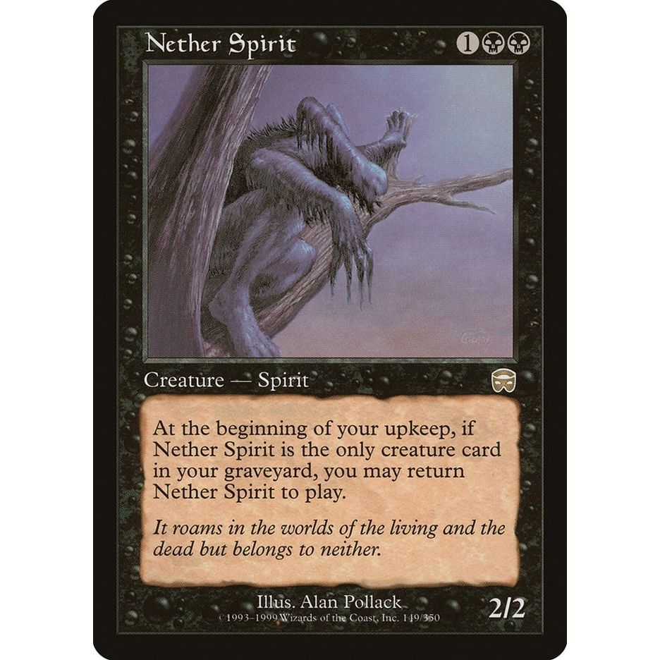 Image for Nether Spirit (149) (MMQ) - Magic: The Gathering