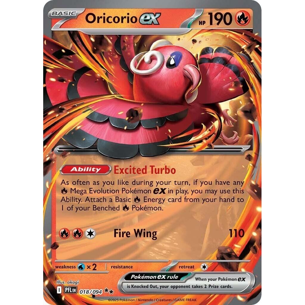Image for Oricorio ex (018/094) (PFL) - Pokemon