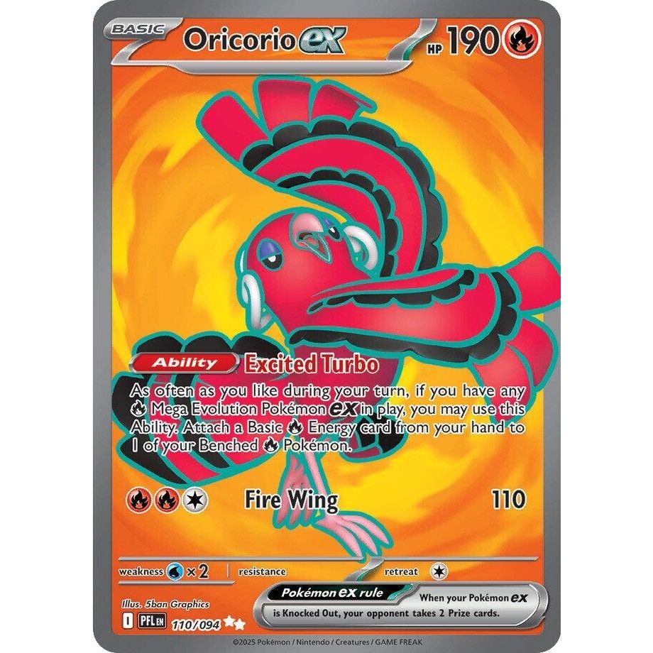 Image for Oricorio ex (110/094) (PFL) - Pokemon