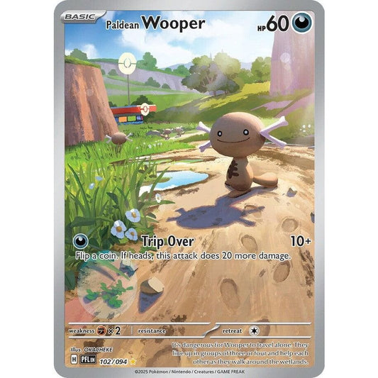 Image for Paldean Wooper (102/094) (PFL) - Pokemon