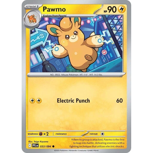 Image for Pawmo (033/094) (PFL) - Pokemon