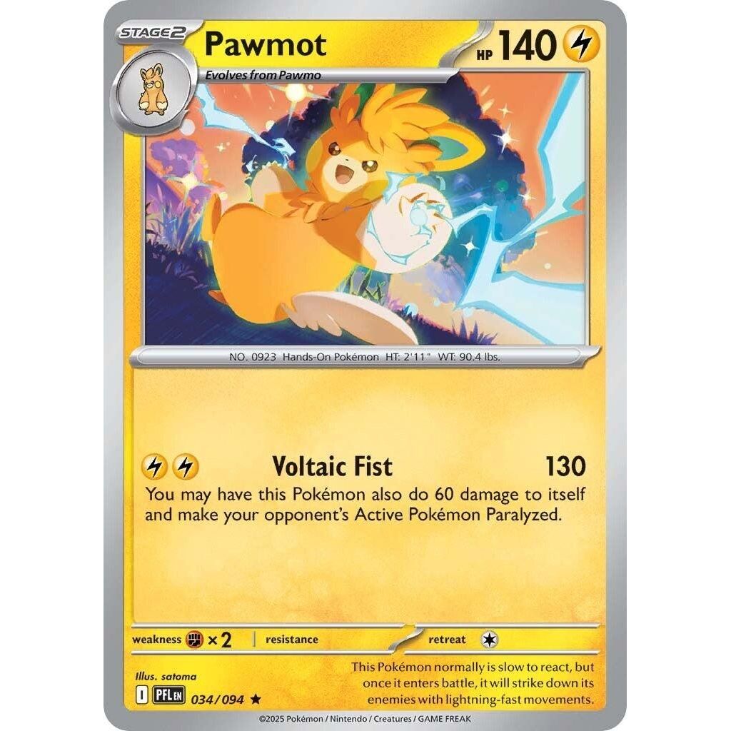 Image for Pawmot (034/094) (PFL) - Pokemon