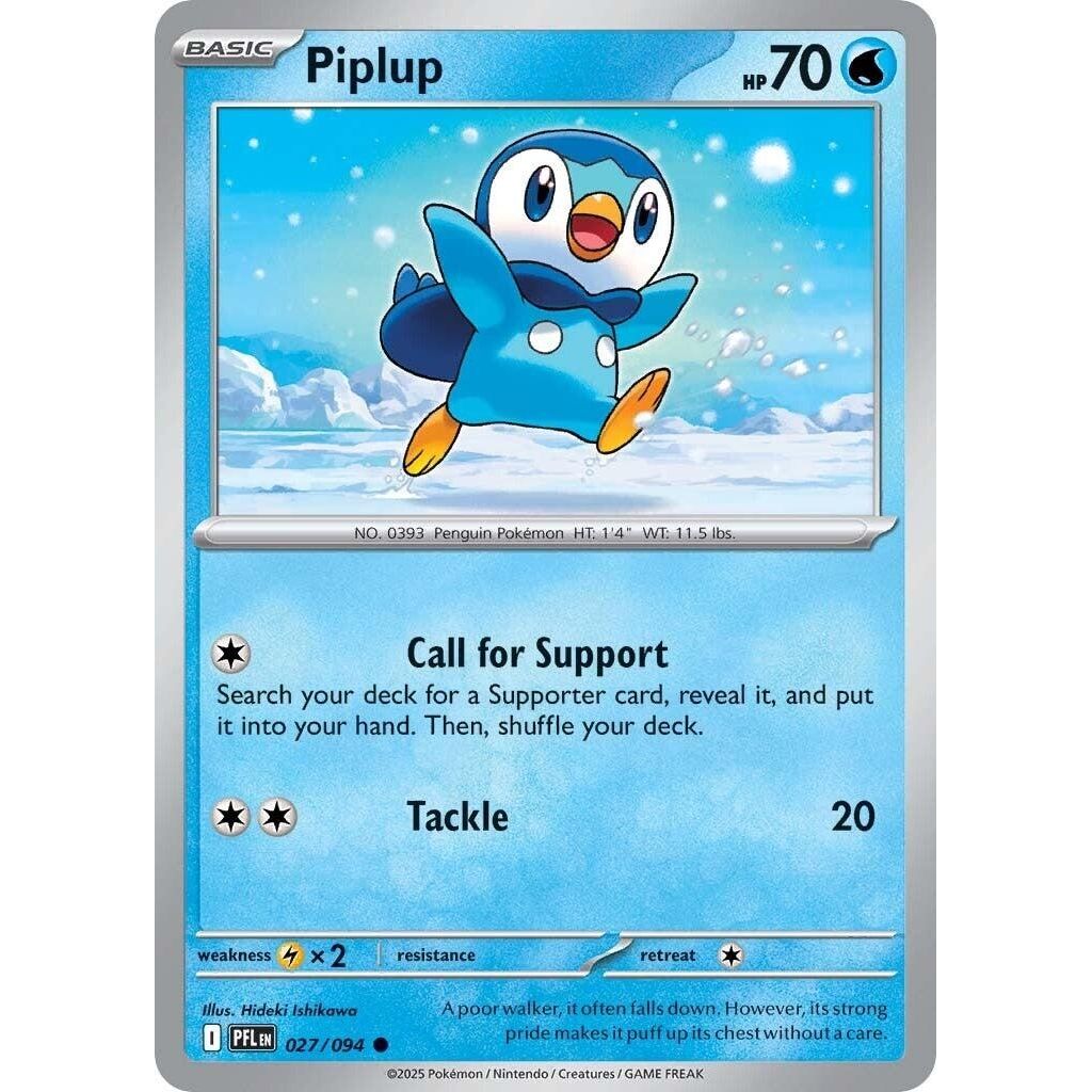 Image for Piplup (027/094) (PFL) - Pokemon