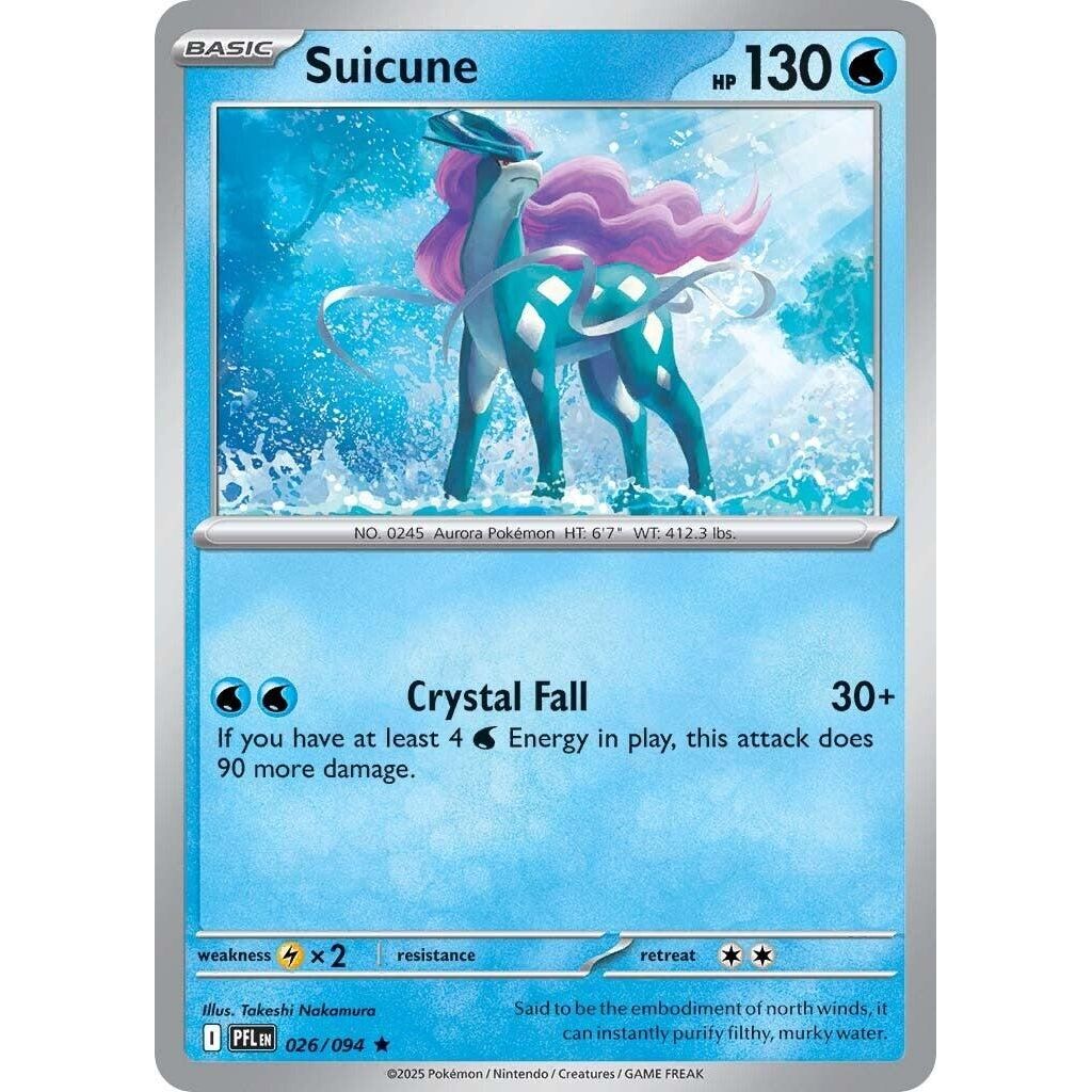 Image for Suicune (026/094) (PFL) - Pokemon