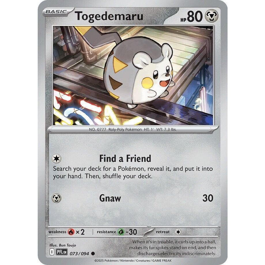 Image for Togedemaru (073/094) (PFL) - Pokemon