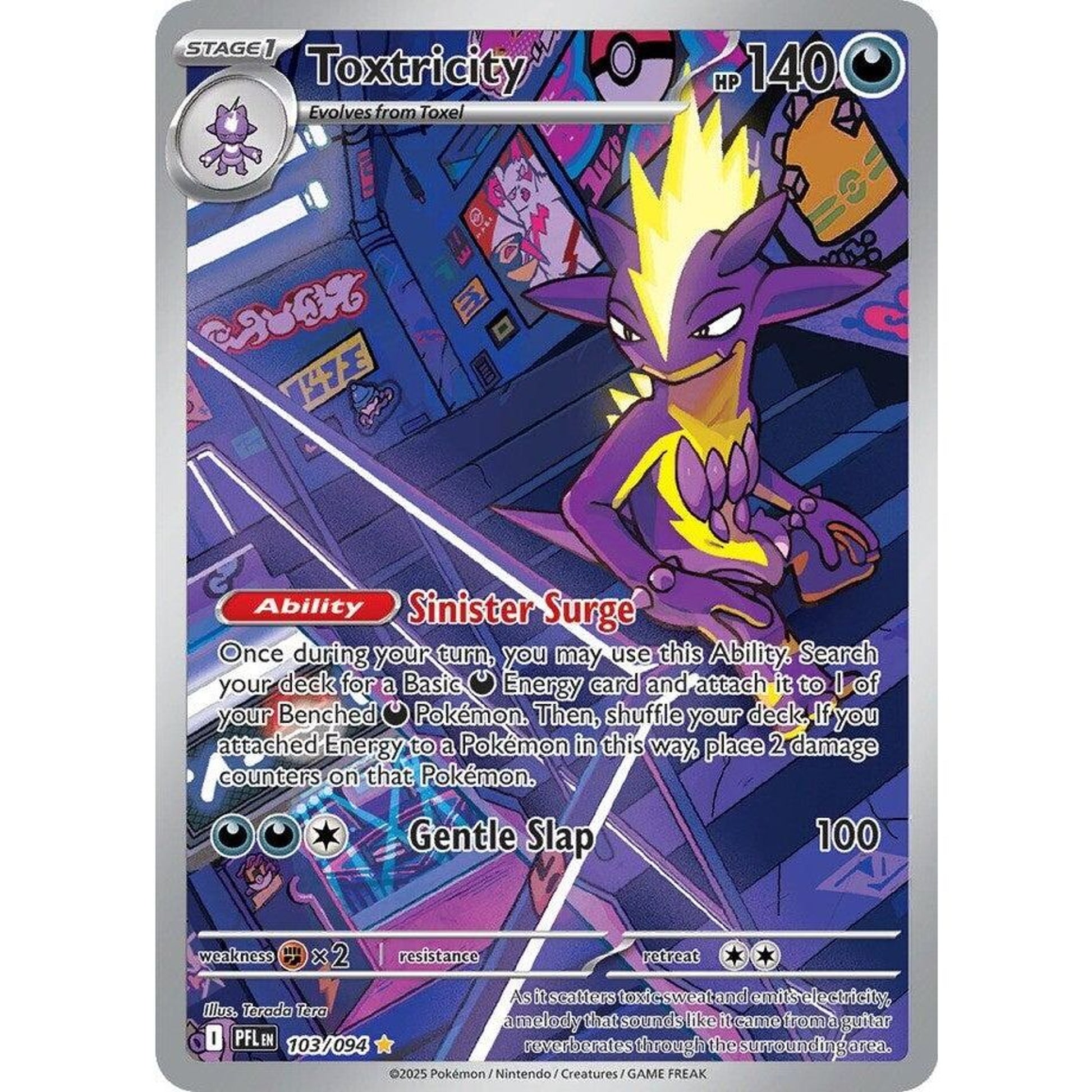 Image for Toxtricity (103/094) (PFL) - Pokemon